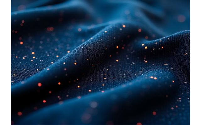 Tissu intelligent incorporant des micro-capteurs et des LED de manière discrète